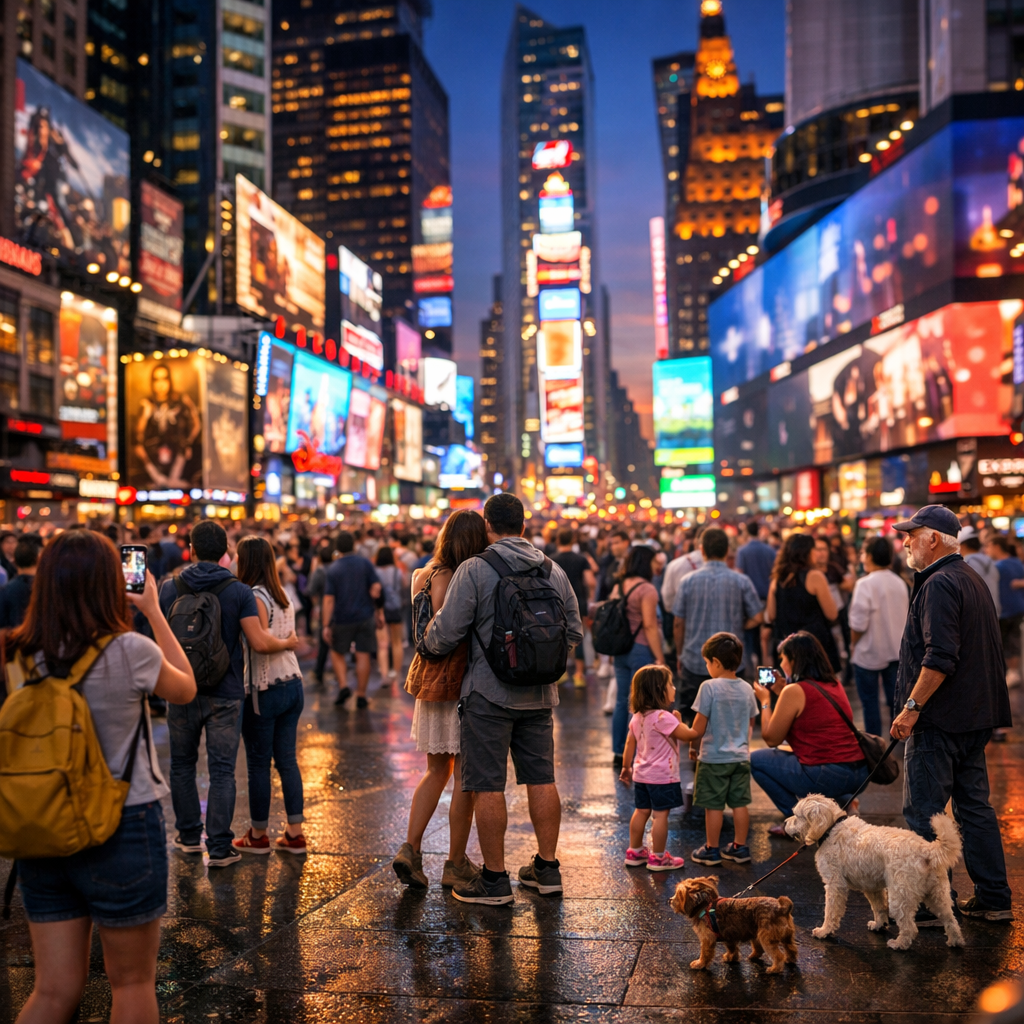 Preparer son voyage a new york les bases essentielles photorealistic wide angle shot times